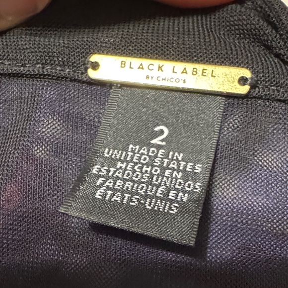 Chico's Black Label Elegant Cardigan - Picture 3 of 3